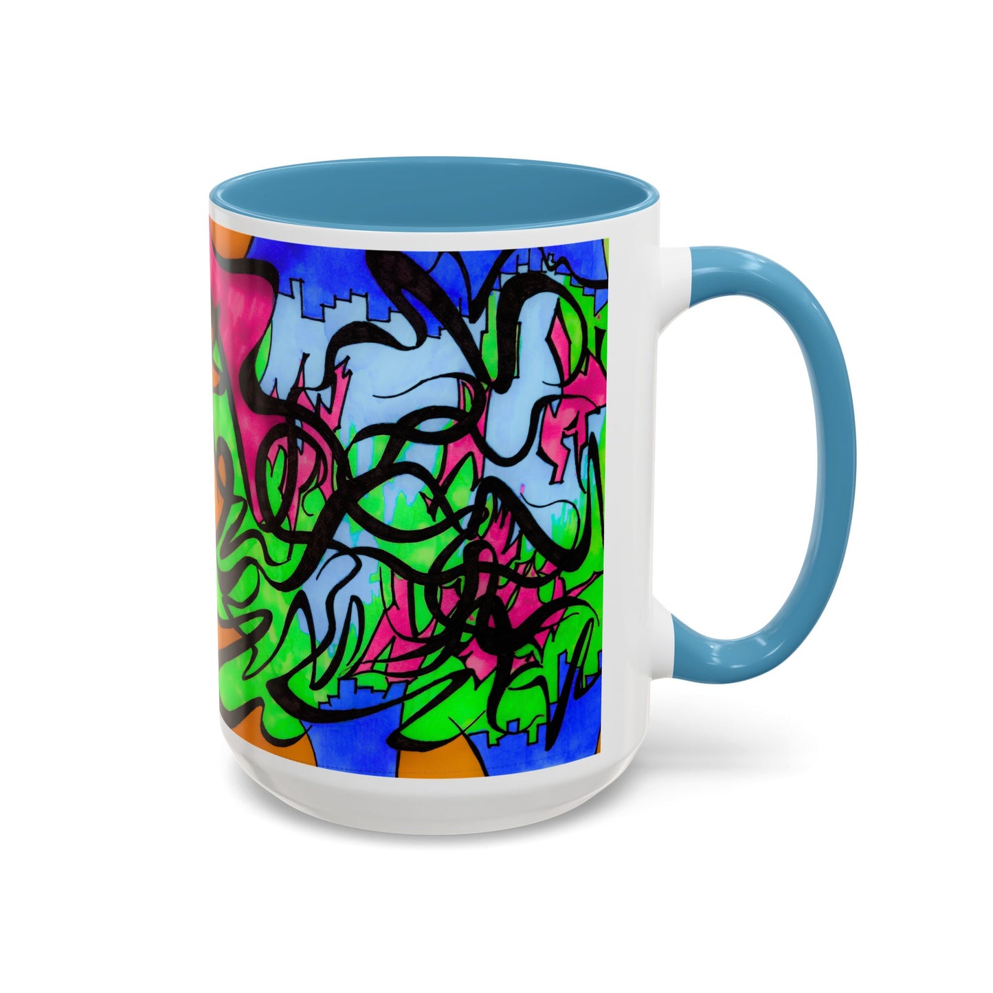 Abstract Colorful Art Coffee Mug