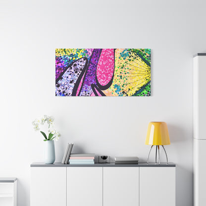 Abstract Pop Art Canvas Print