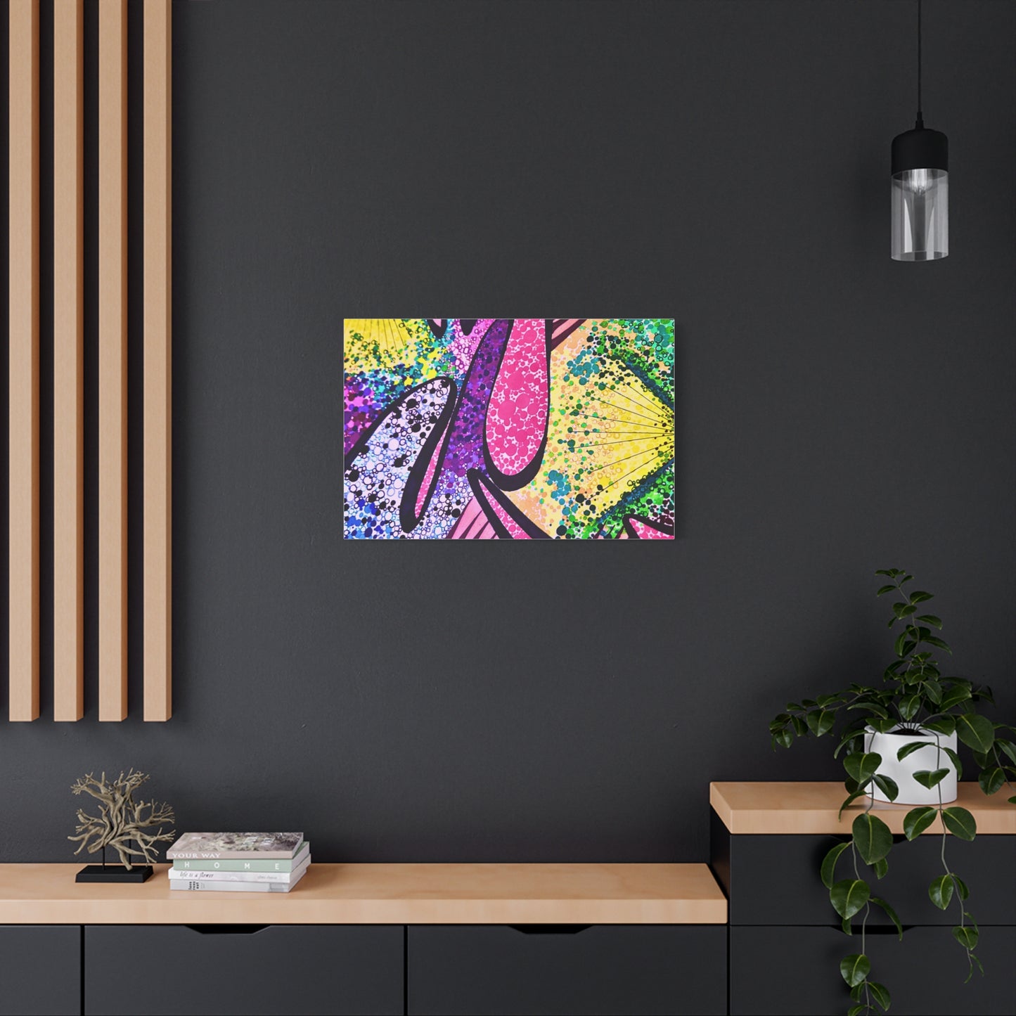 Abstract Pop Art Canvas Print