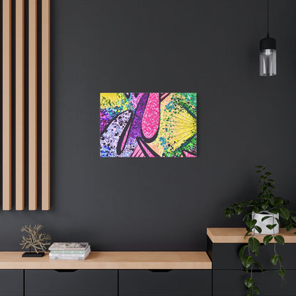 Abstract Pop Art Canvas Print