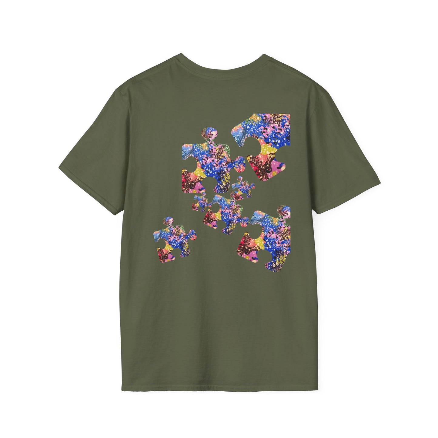 Puzzle Piece Galaxy T-Shirt