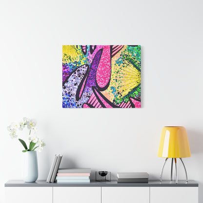 Abstract Pop Art Canvas Print