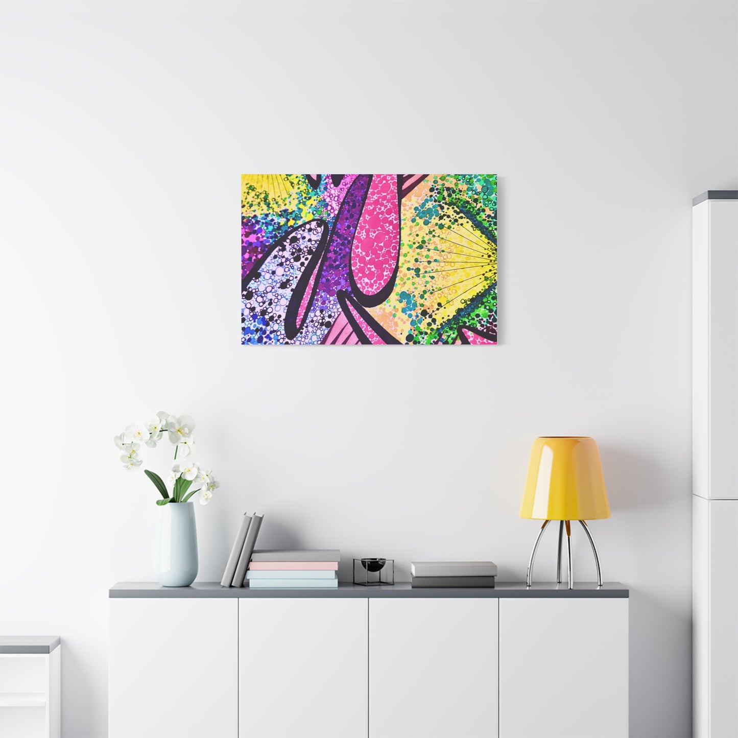 Abstract Pop Art Canvas Print