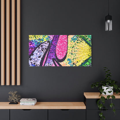 Abstract Pop Art Canvas Print