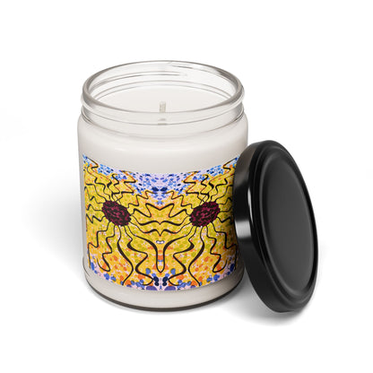 Sunburst Floral Soy Candle