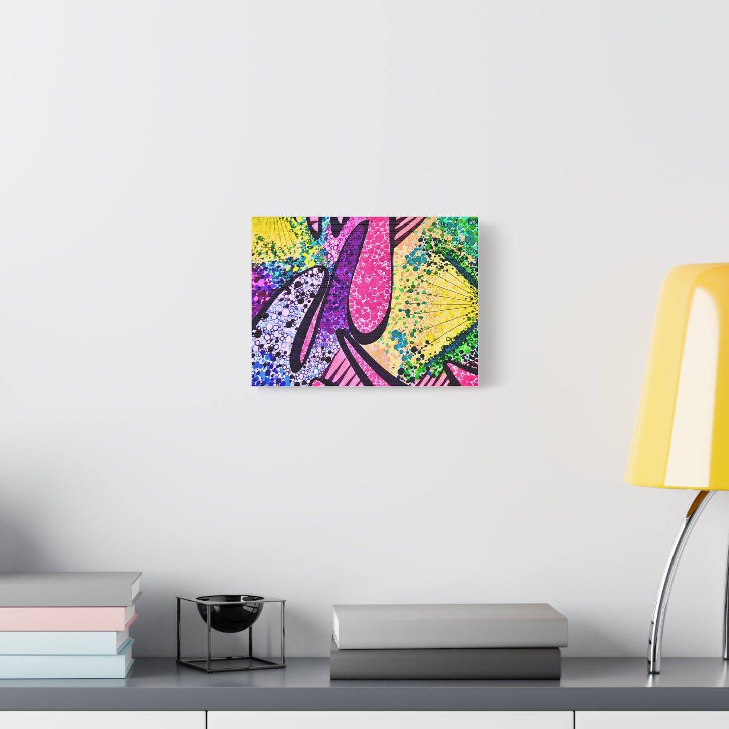 Abstract Pop Art Canvas Print