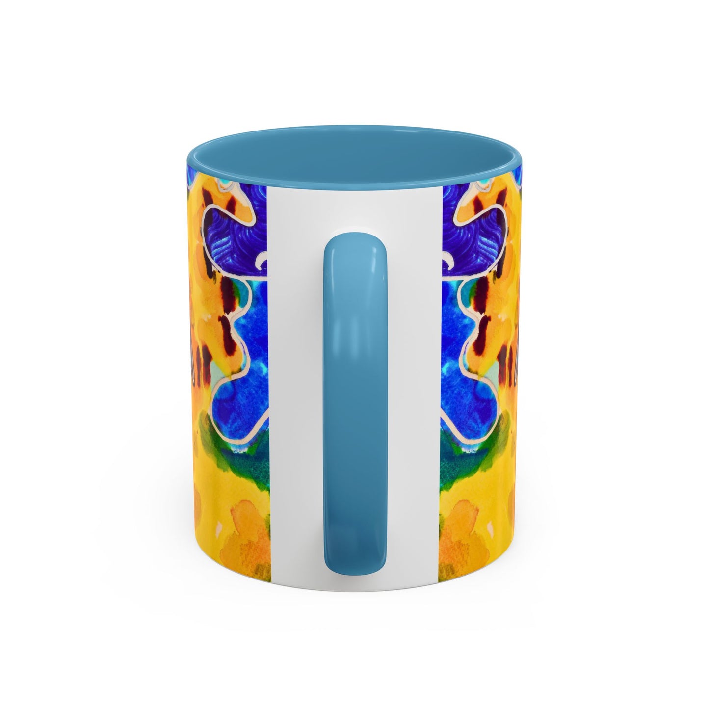 Mug - Colorful Psychedelic Mushroom Accent Coffee Mug (11/15oz)