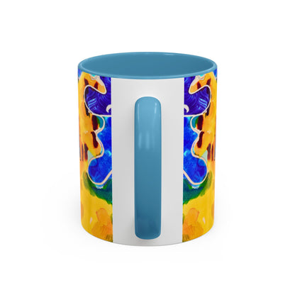 Mug - Colorful Psychedelic Mushroom Accent Coffee Mug (11/15oz)