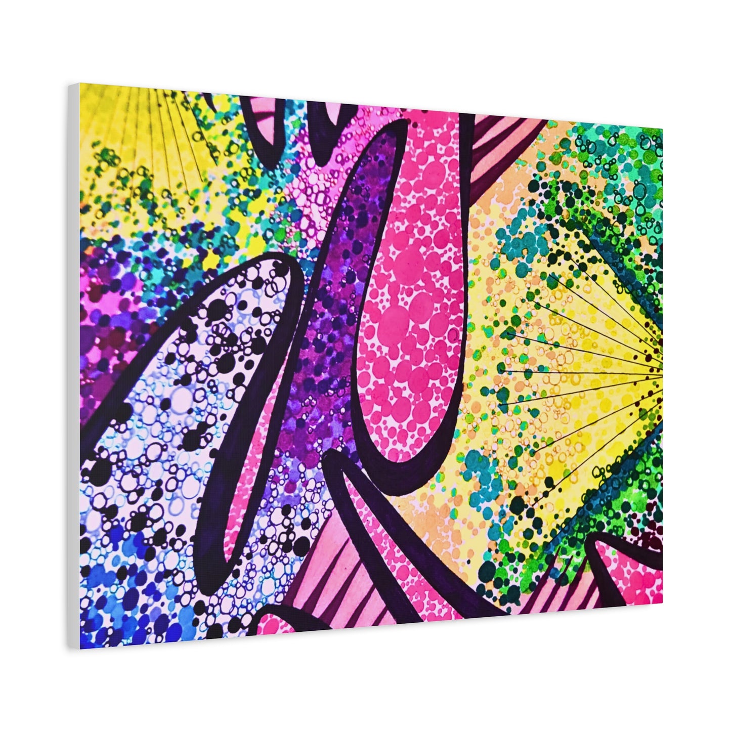 Abstract Pop Art Canvas Print
