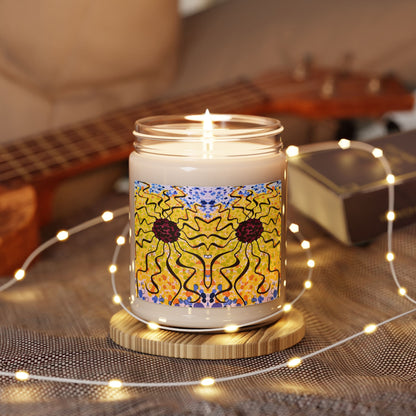 Sunburst Floral Soy Candle
