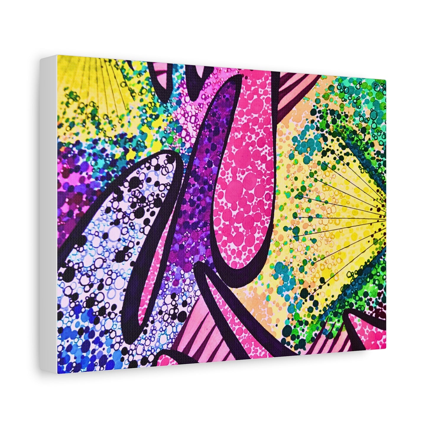 Abstract Pop Art Canvas Print