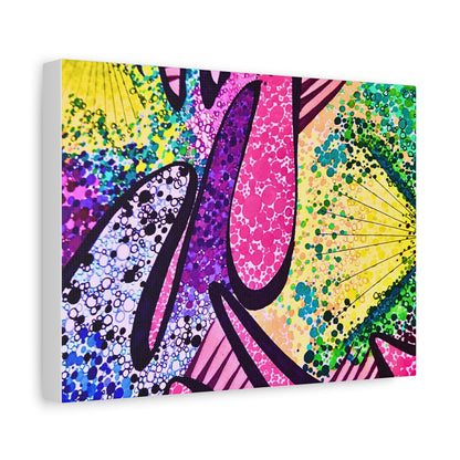 Abstract Pop Art Canvas Print