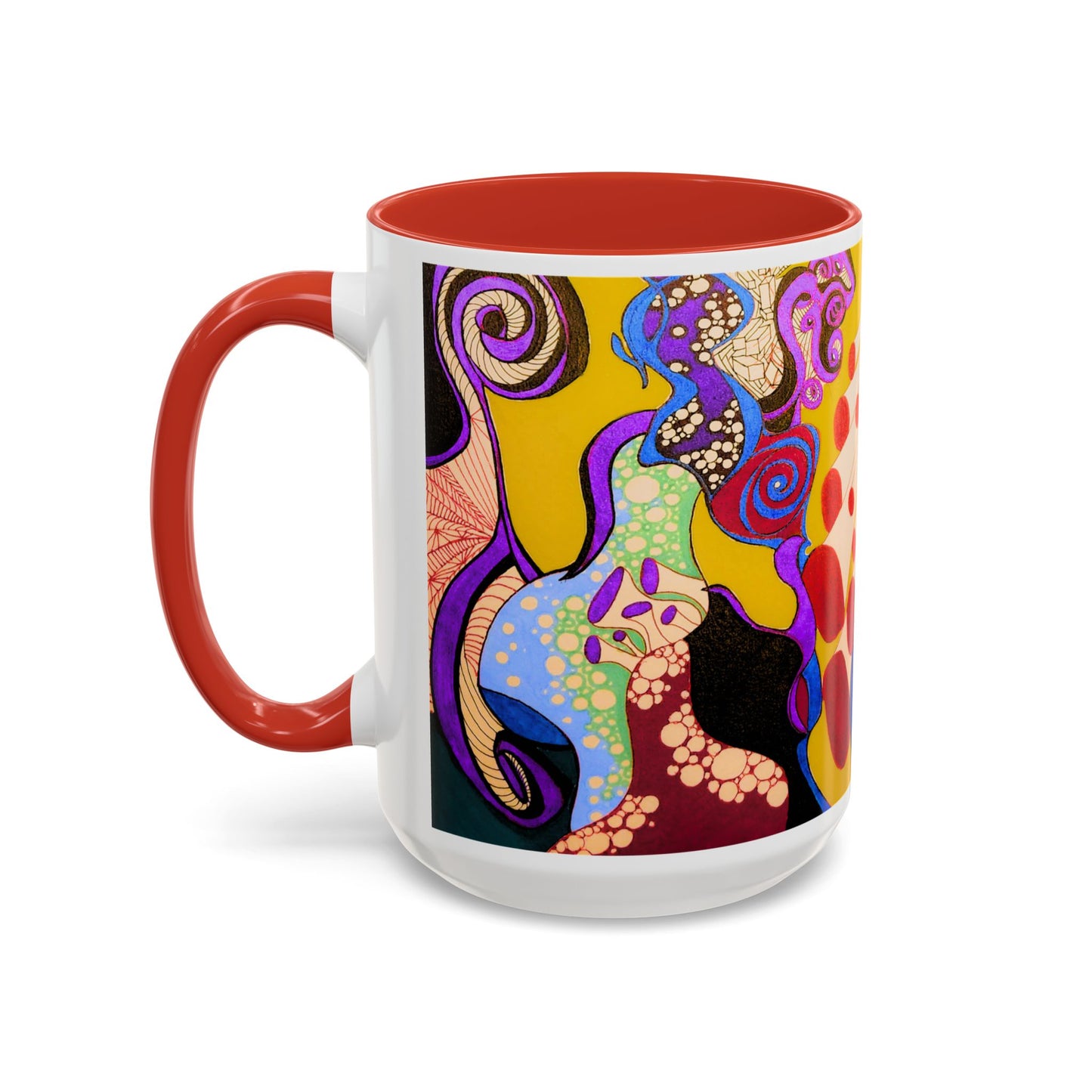Abstract Colorful Pattern Coffee Mug