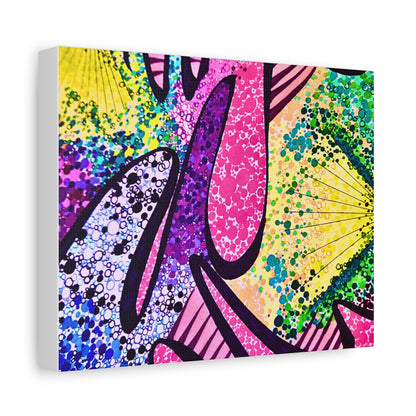 Colorful abstract art on a white background