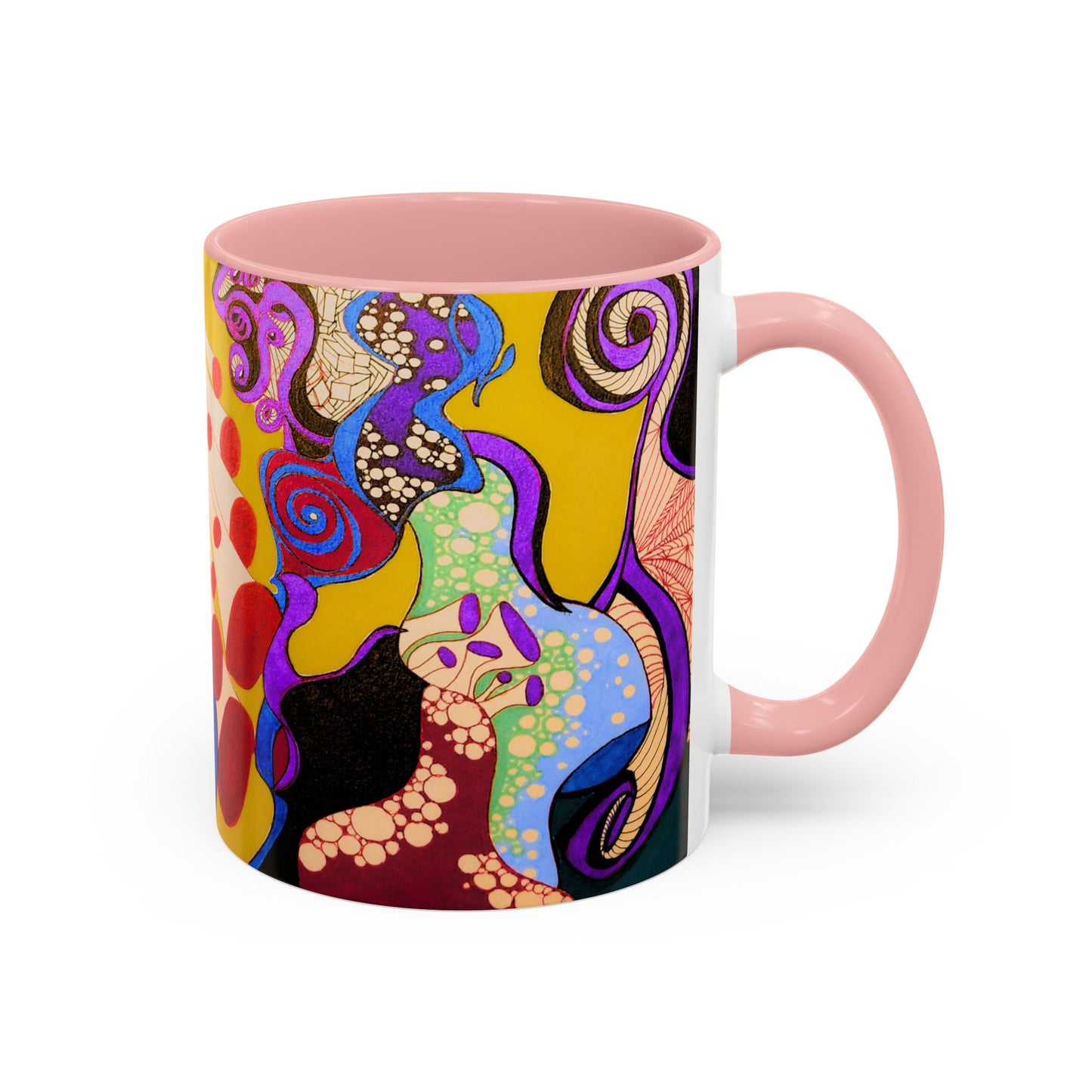 Abstract Colorful Pattern Coffee Mug
