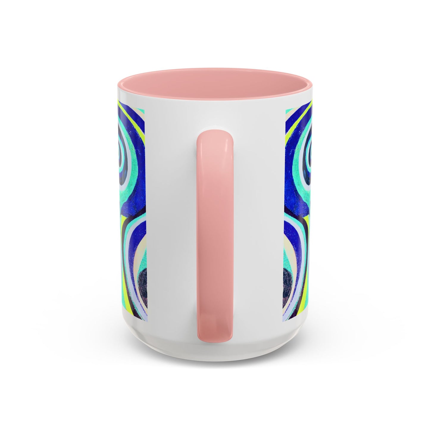 Abstract Swirl Accent Coffee Mug