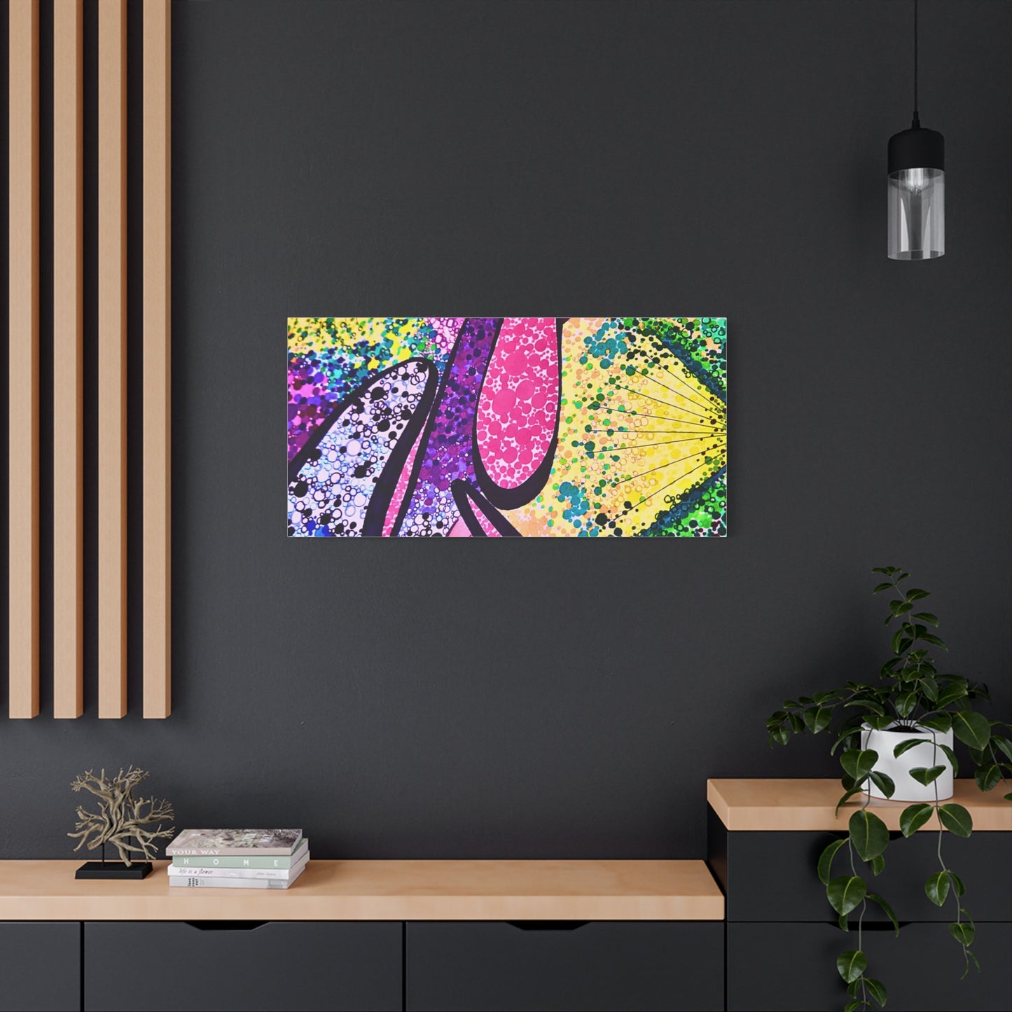 Abstract Pop Art Canvas Print