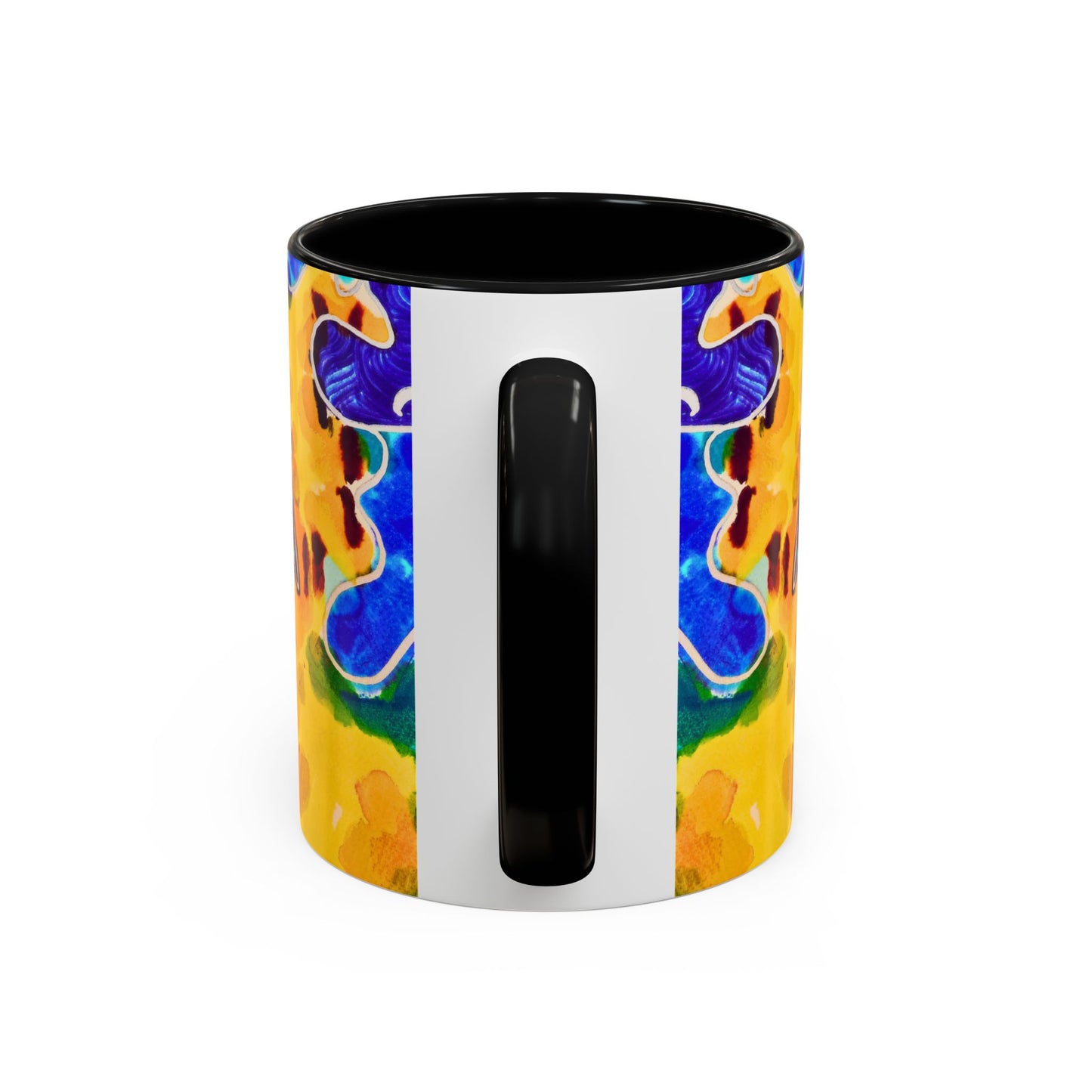 Mug - Colorful Psychedelic Mushroom Accent Coffee Mug (11/15oz)