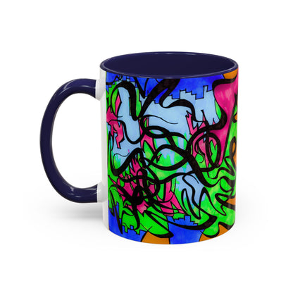 Abstract Colorful Art Coffee Mug