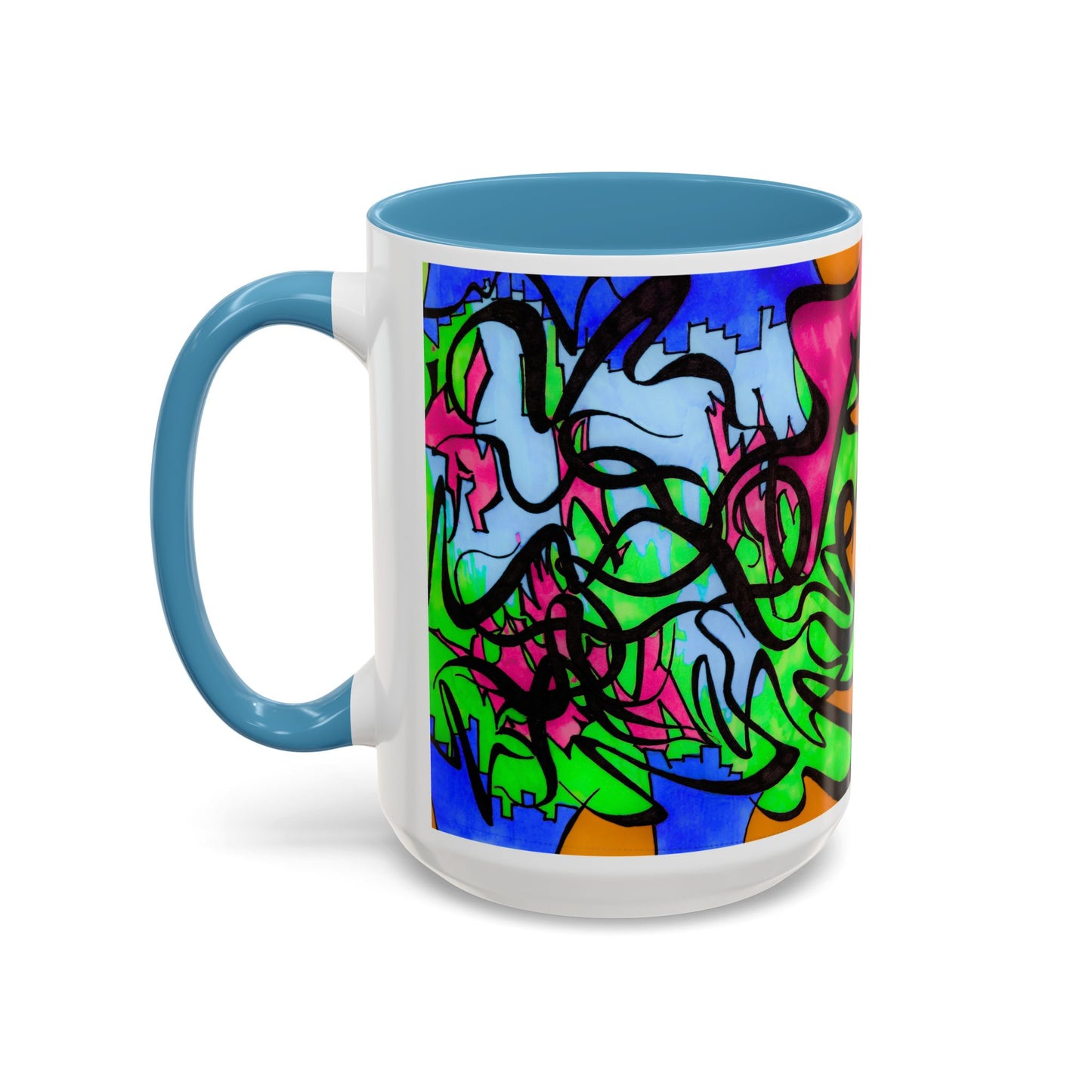Abstract Colorful Art Coffee Mug