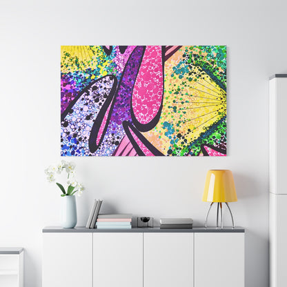 Abstract Pop Art Canvas Print