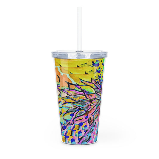 Floral Art Tumbler