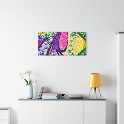 Abstract Pop Art Canvas Print