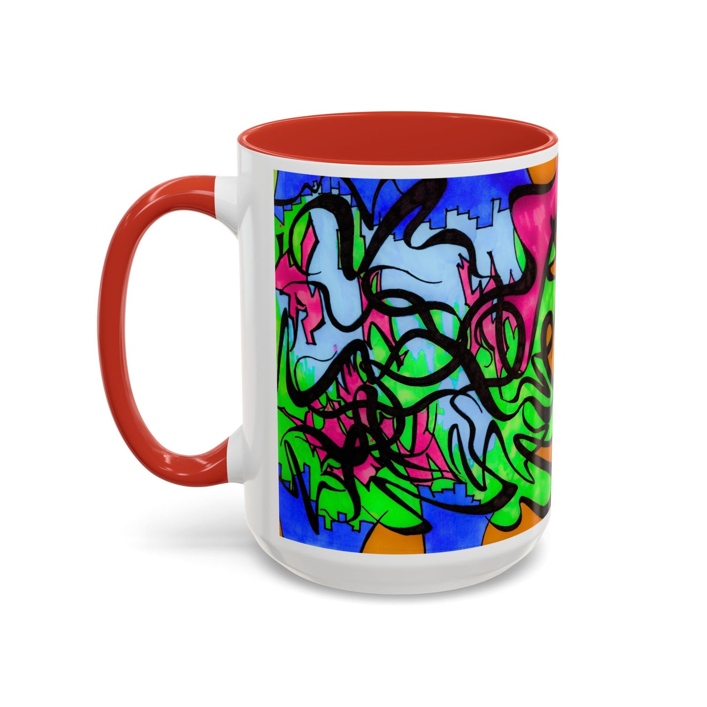 Abstract Colorful Art Coffee Mug