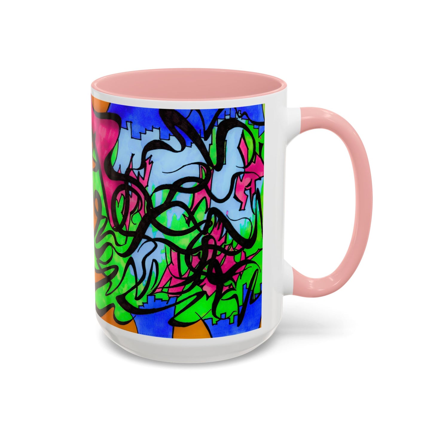 Abstract Colorful Art Coffee Mug