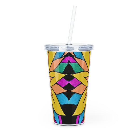 Colorburst Floral Tumbler