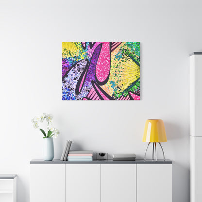 Abstract Pop Art Canvas Print