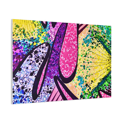 Abstract Pop Art Canvas Print