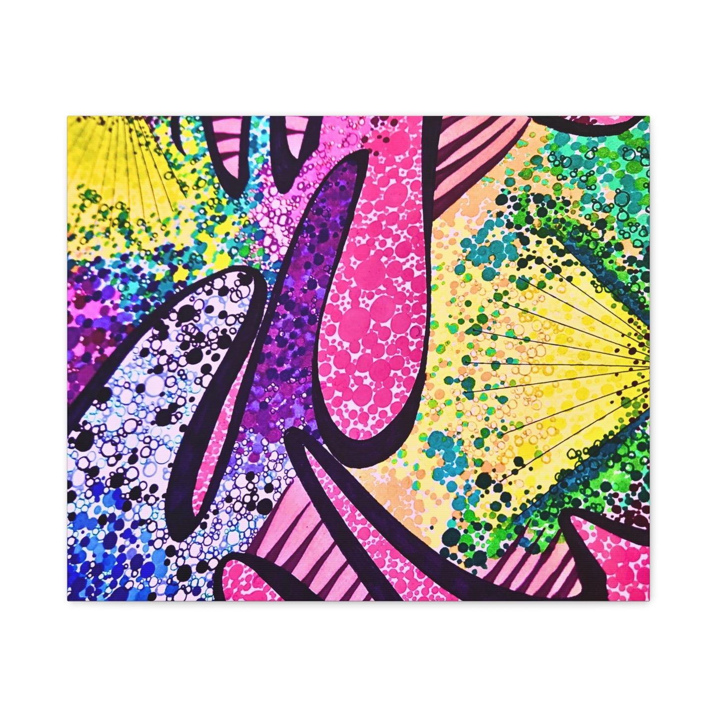 Abstract Pop Art Canvas Print