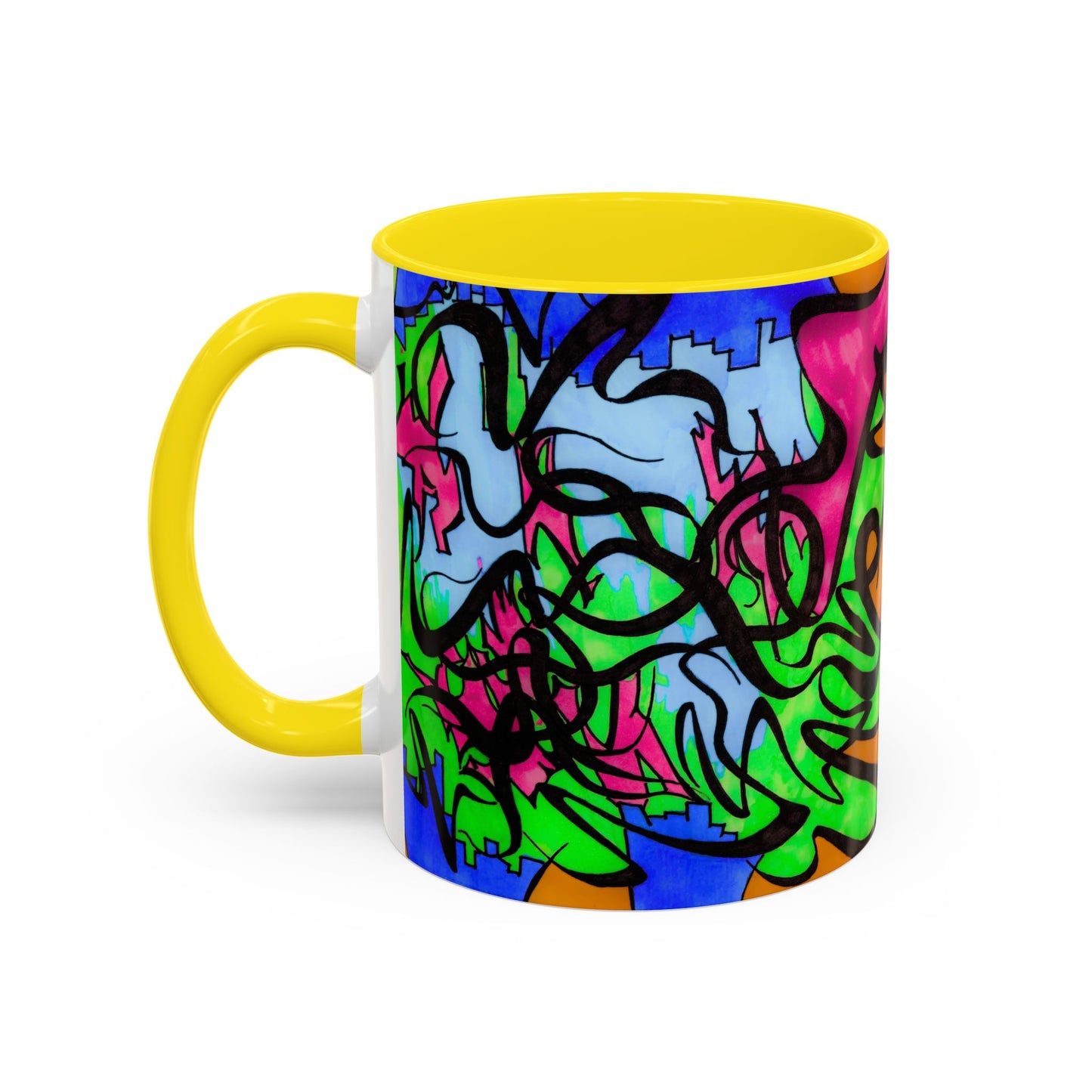 Abstract Colorful Art Coffee Mug