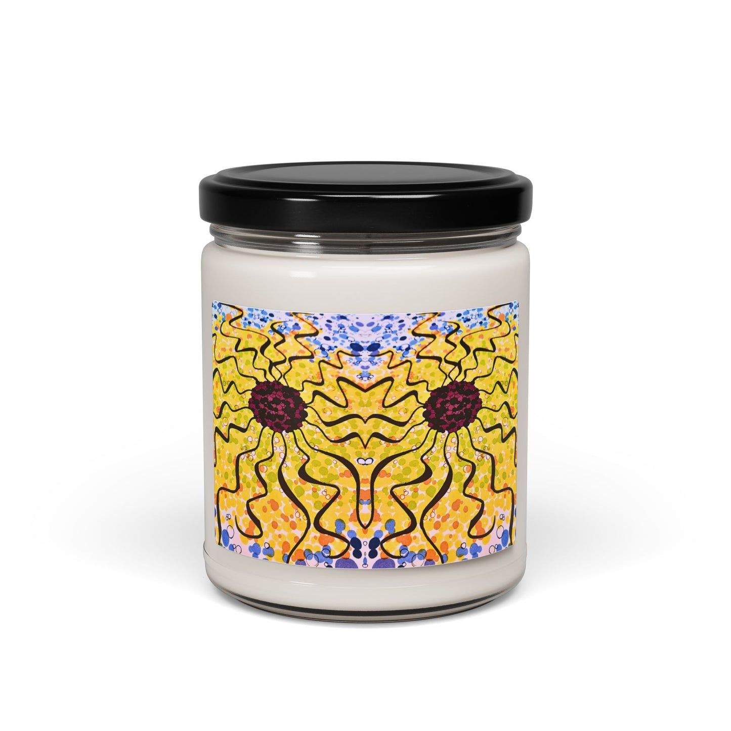 Sunburst Floral Soy Candle