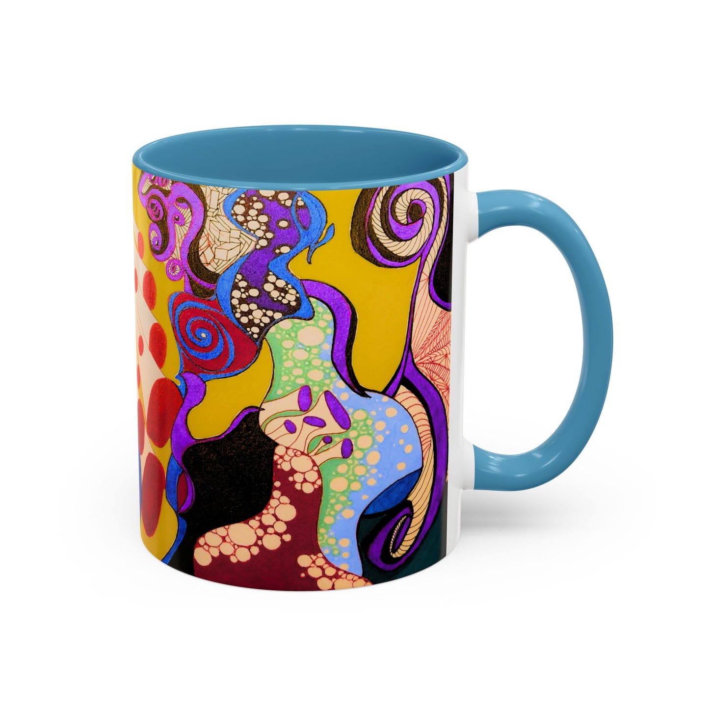 Abstract Colorful Pattern Coffee Mug