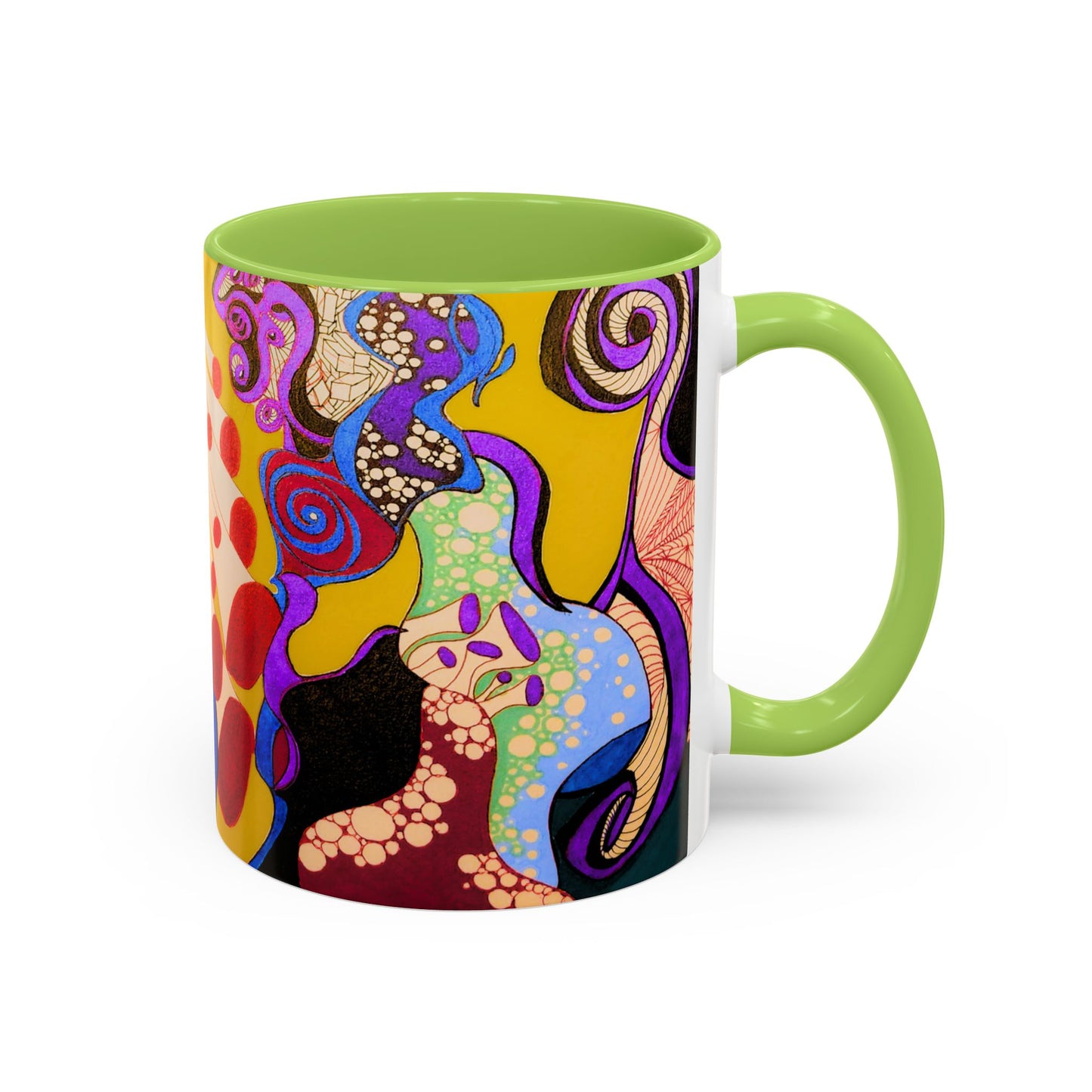 Abstract Colorful Pattern Coffee Mug