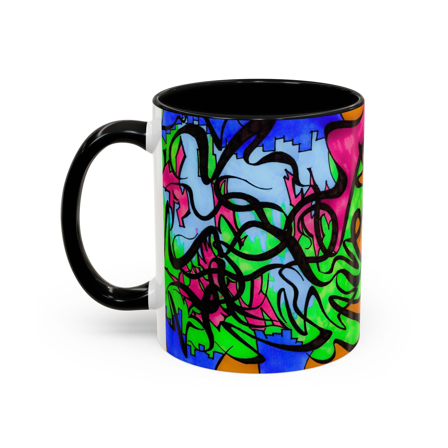 Abstract Colorful Art Coffee Mug
