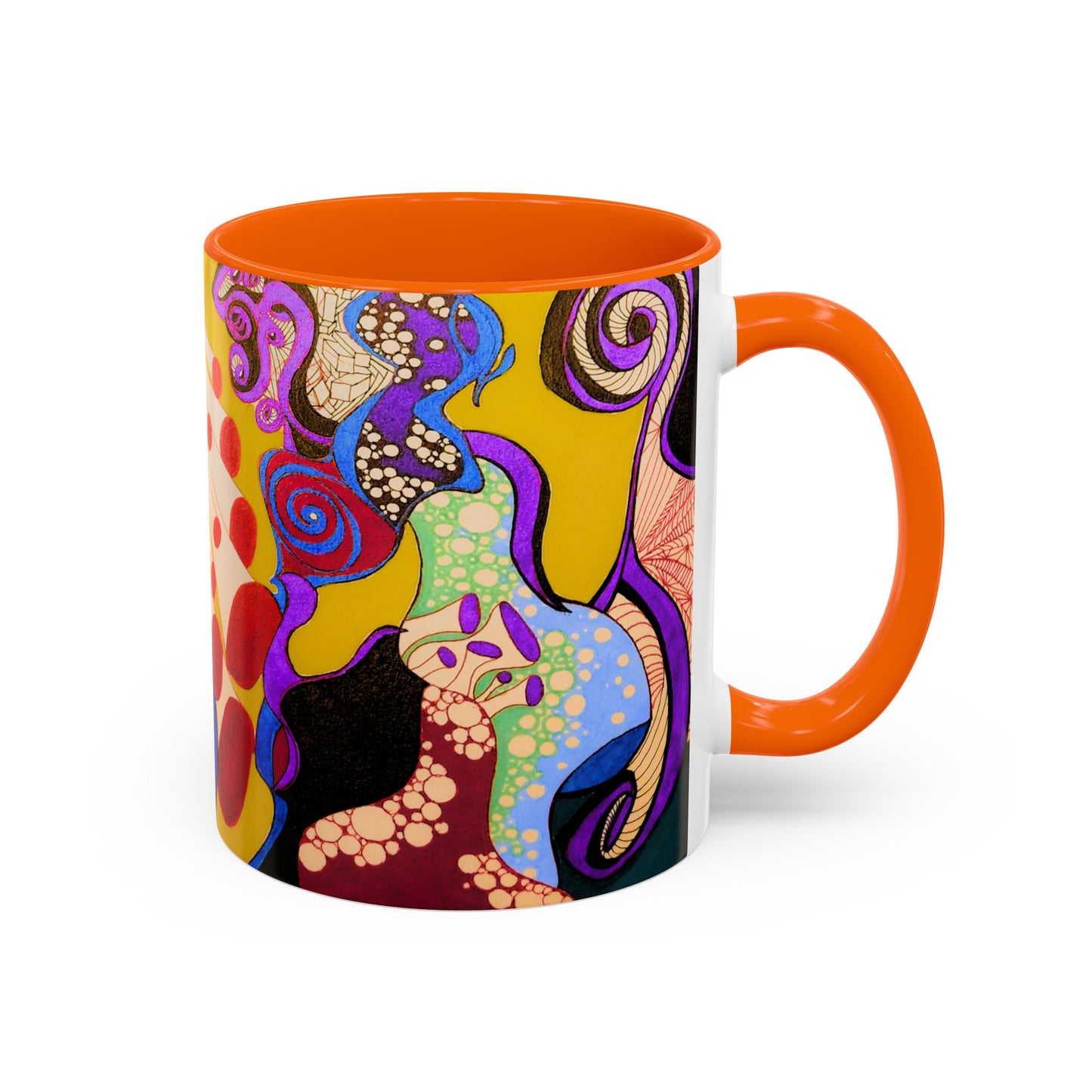 Abstract Colorful Pattern Coffee Mug