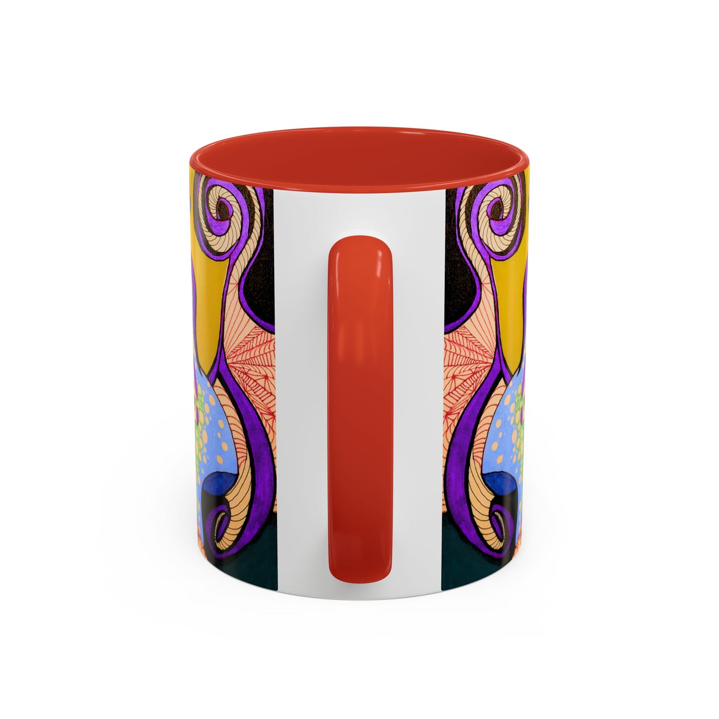 Abstract Colorful Pattern Coffee Mug