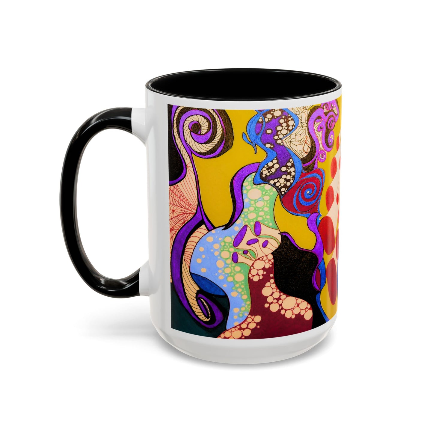Abstract Colorful Pattern Coffee Mug