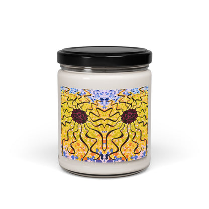 Sunburst Floral Soy Candle