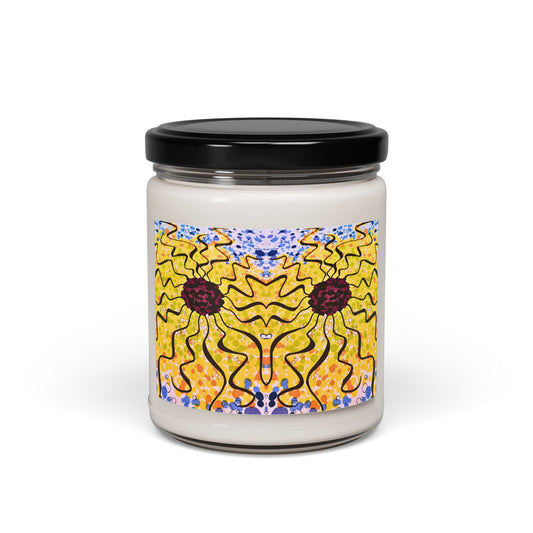 Sunburst Floral Soy Candle