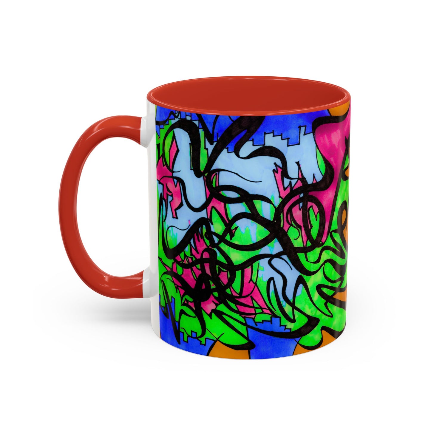 Abstract Colorful Art Coffee Mug