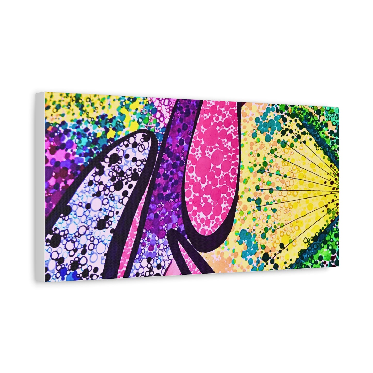 Abstract Pop Art Canvas Print