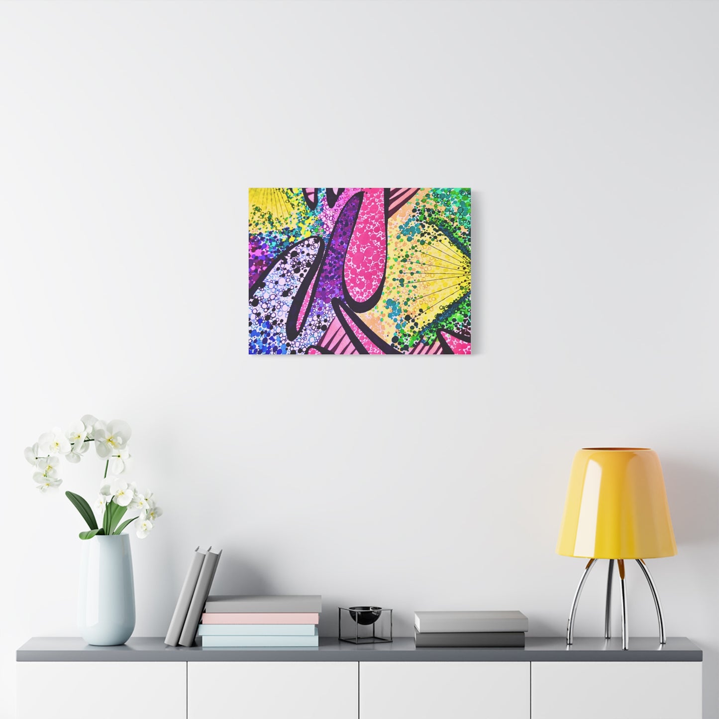 Abstract Pop Art Canvas Print