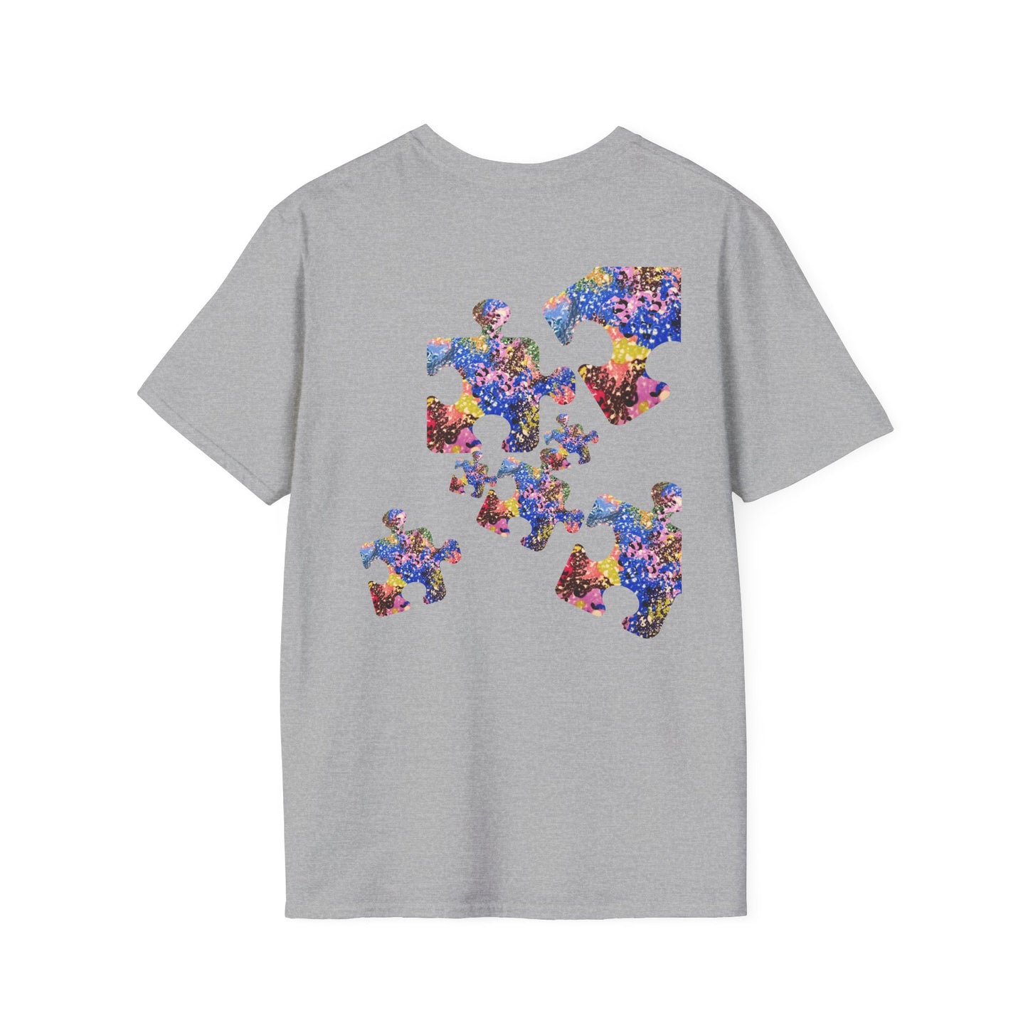 Puzzle Piece Galaxy T-Shirt
