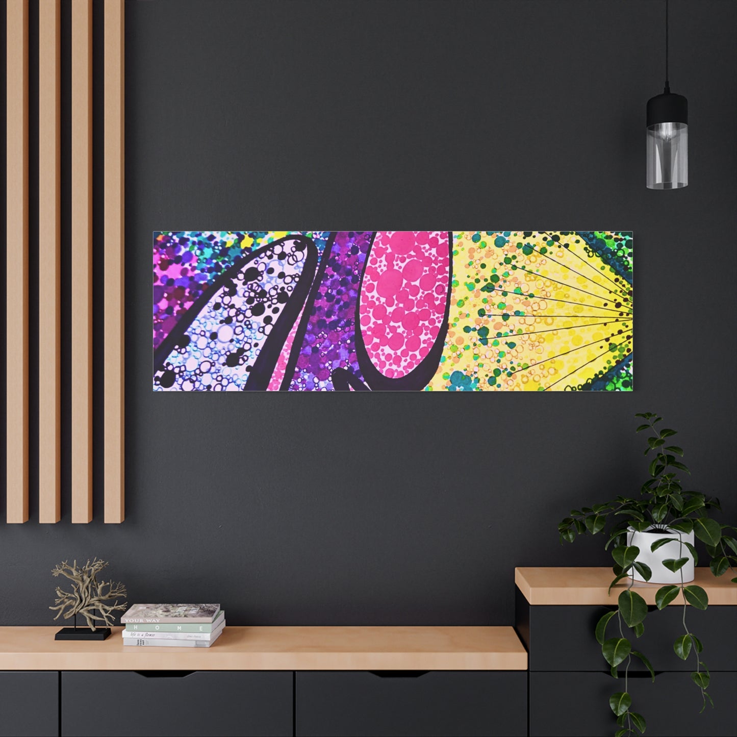 Abstract Pop Art Canvas Print