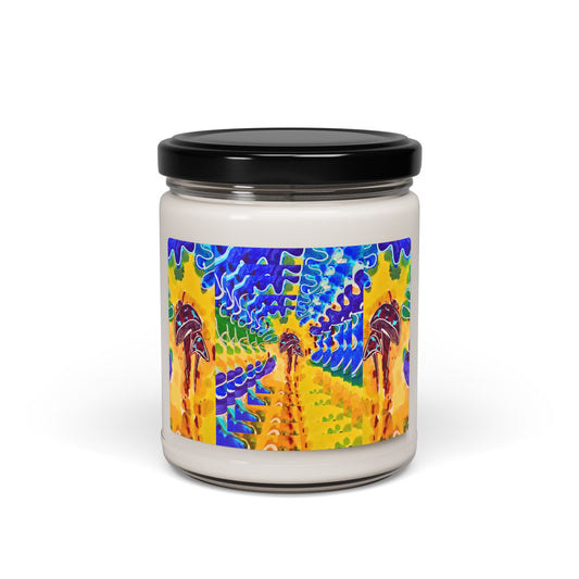 Mushroom Trip Scented Soy Wax Candle