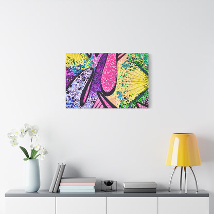 Abstract Pop Art Canvas Print